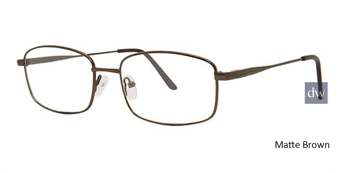 Matte Brown Parade Q Series 1630 Eyeglasses