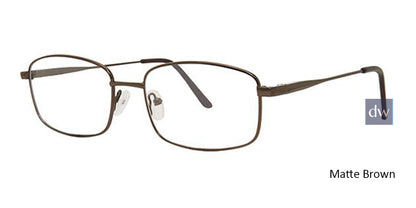 Matte Brown Parade Q Series 1630 Eyeglasses