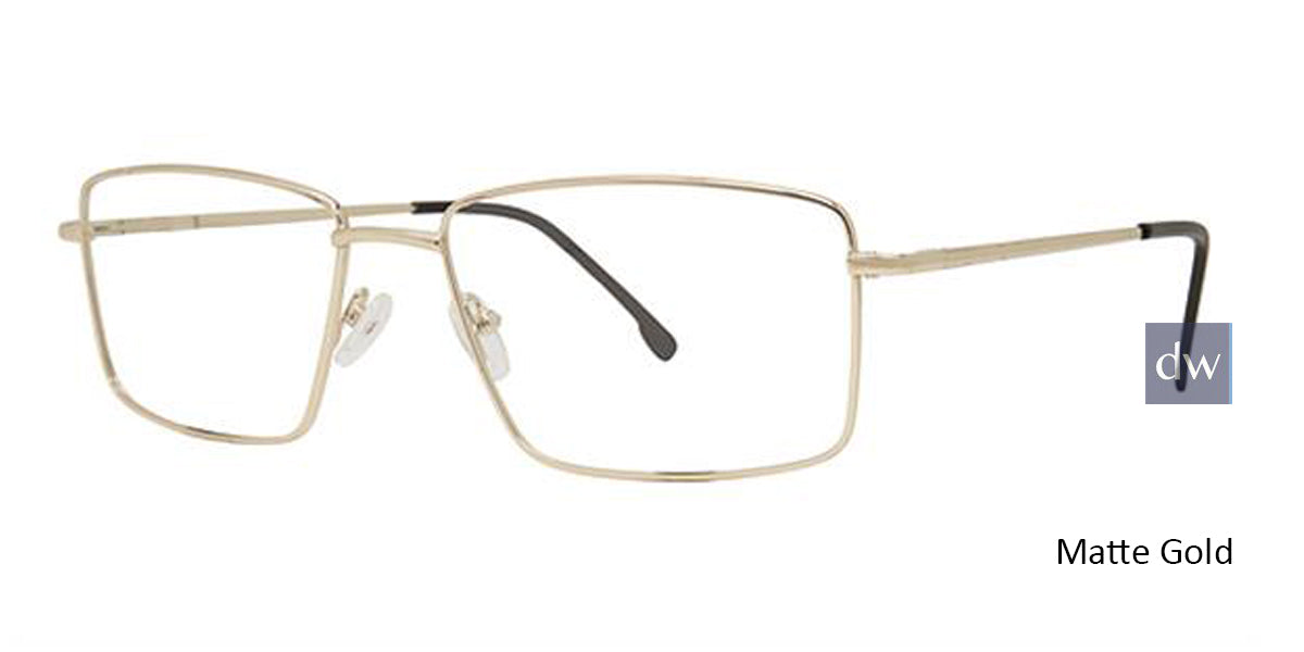 Matte Gold Parade Q Series 1631 Eyeglasses