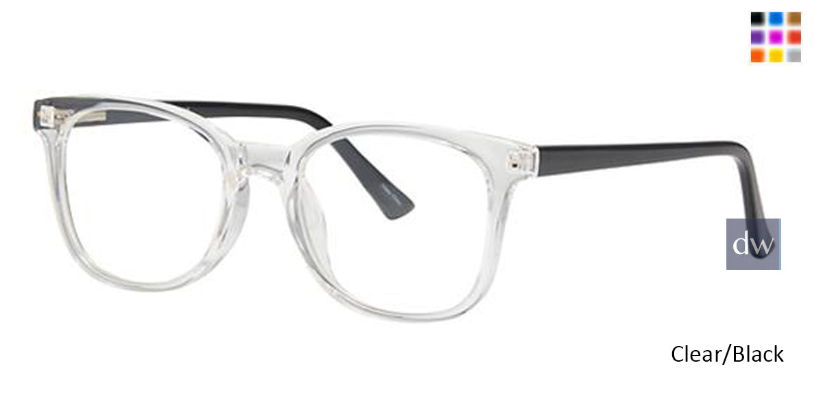 Clear/Black Parade Q Series 1800 Eyeglasses