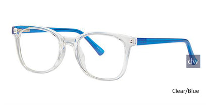 Clear/Blue Parade Q Series 1800 Eyeglasses