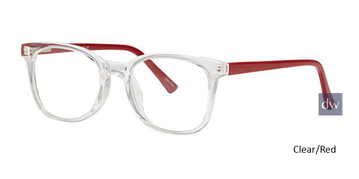 Clear/Red Parade Q Series 1800 Eyeglasses