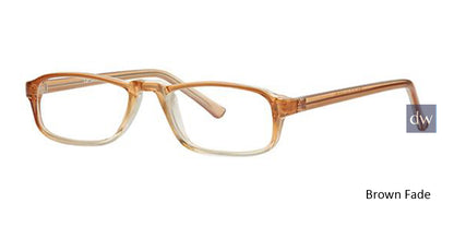 Brown Fade Parade Q Series 1802 Eyeglasses