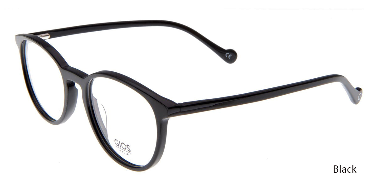 Black Gios Italia RF500072 Eyeglasses - Teenager
