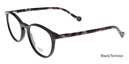 Black/Tortoise Gios Italia RF500072 Eyeglasses - Teenager