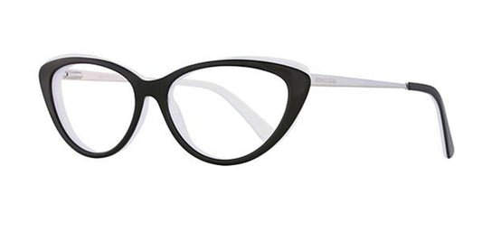 Black/White Romeo Gigli RG77012 Eyeglasses.