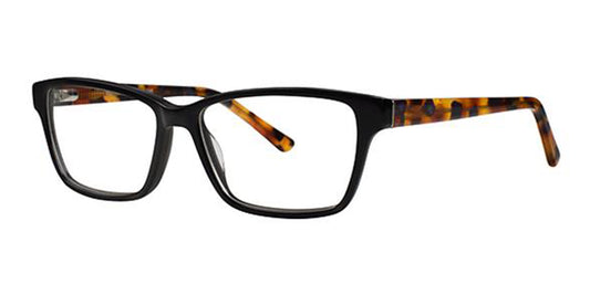 Black/Tortoise Romeo Gigli RG77029 Eyeglasses