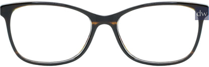 Shiny Brown Stripe/Brown Daniel Walters RGA019 Eyeglasses.