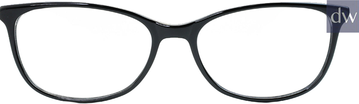 Shiny Black/Green Daniel Walters RGA020 Eyeglasses.