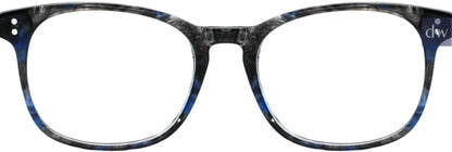 Shiny Blue Demi Daniel Walters RGA037 Eyeglasses - Teenager.
