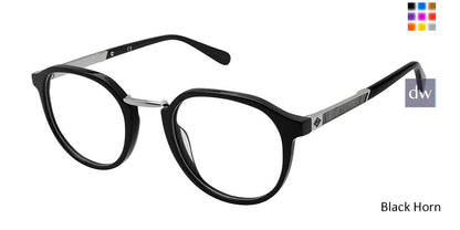 Black Horn Sperry RIVERA Eyeglasses - Teenager.