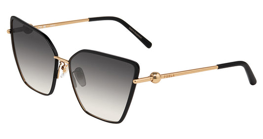 ROSE GOLD W BLACK PARTS Furla SFU890 Sunglasses