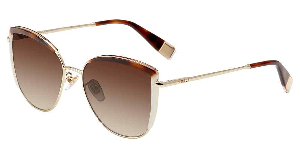 ROSE GOLD Furla SFU598V Sunglasses