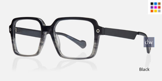 Black Kingsley ROWAN KR004 Eyeglasses.