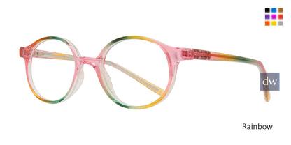 Rainbow Affordable Design JoJo Eyeglasses.