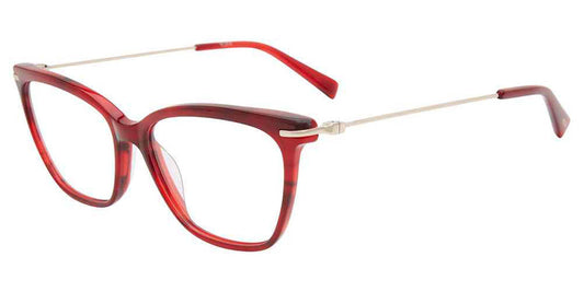 STRIATED-BURGUNDY--01FW Tumi VTU511 Eyeglasses