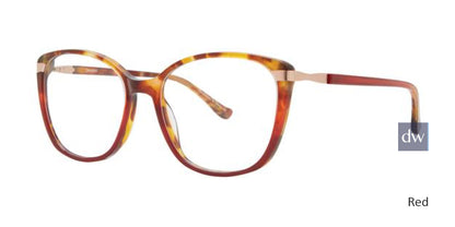 Red Kensie RX Devotion Eyeglasses.