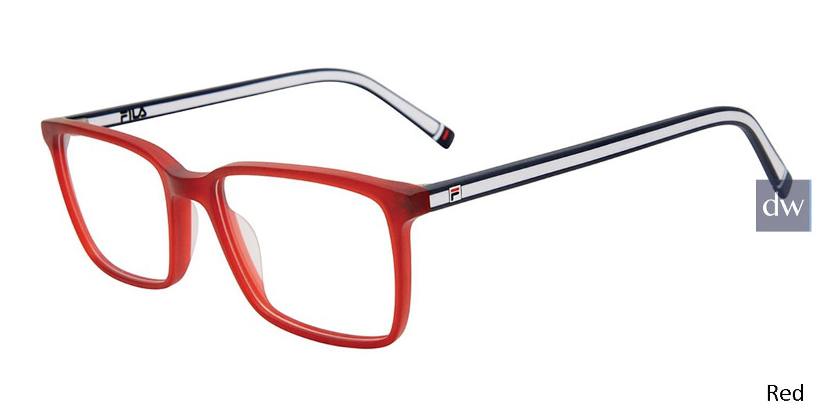 Red Fila VF9469 Eyeglasses