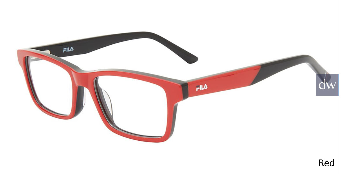 Red Fila VF9456 Eyeglasses - Teenager