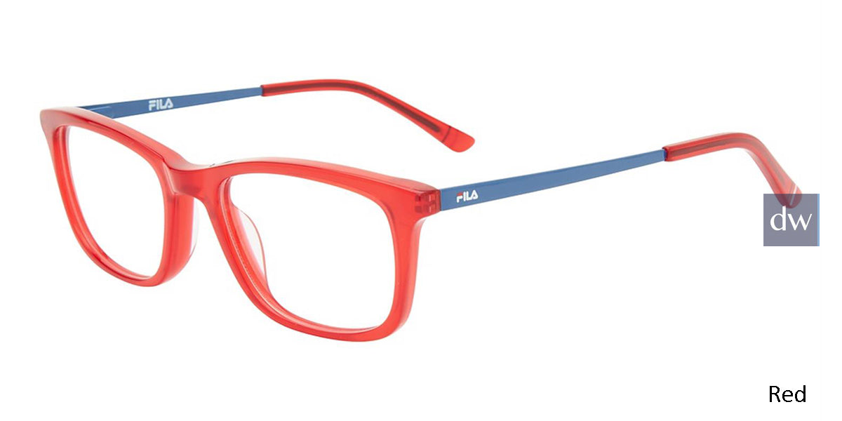 Red Fila VF9460 Eyeglasses - Teenager