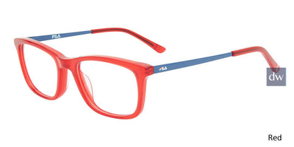 Red Fila VF9460 Eyeglasses - Teenager