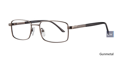 Gunmetal Affordable Designs Reggie Eyeglasses.
