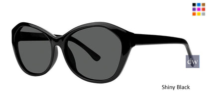 Shiny Black  Vivid Retro Shades 7 Sunglasses.