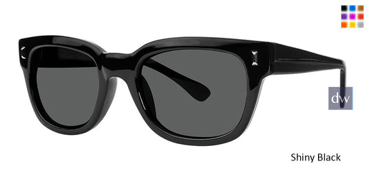 Shiny Black Vivid Retro Shades 5 Sunglasses.