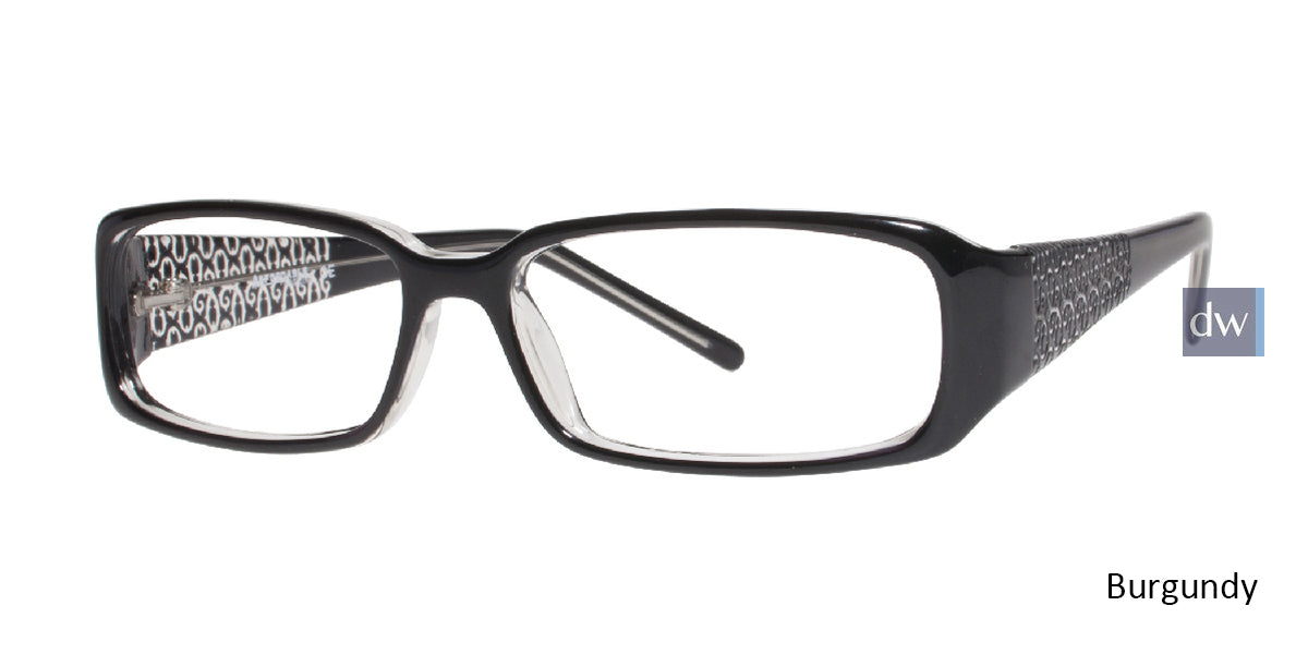 Burgundy Affordable Designs Roe Eyeglasses.