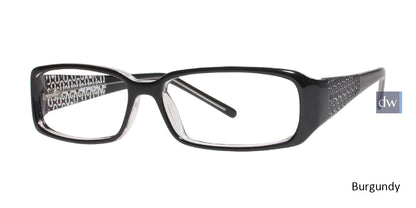 Burgundy Affordable Designs Roe Eyeglasses.