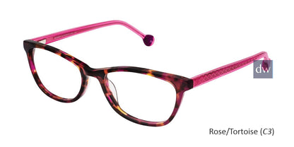 Rose/Tortoise (C3) Lisa Loeb SUMMER Eyeglasses