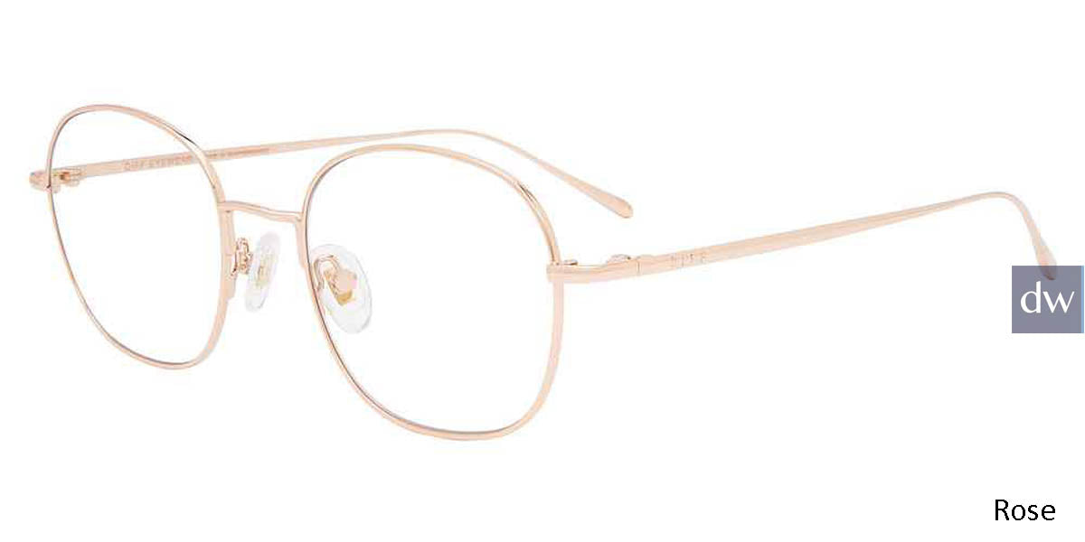 Rose Diff REID-w/-blue-light-lens Eyeglasses