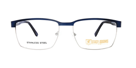 Blue/Silver STACY ADAMS 1101 Eyeglasses