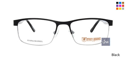 Black STACY ADAMS 1103 Eyeglasses