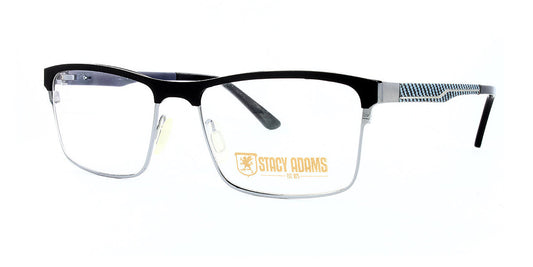 Black STACY ADAMS 1115 Eyeglasses