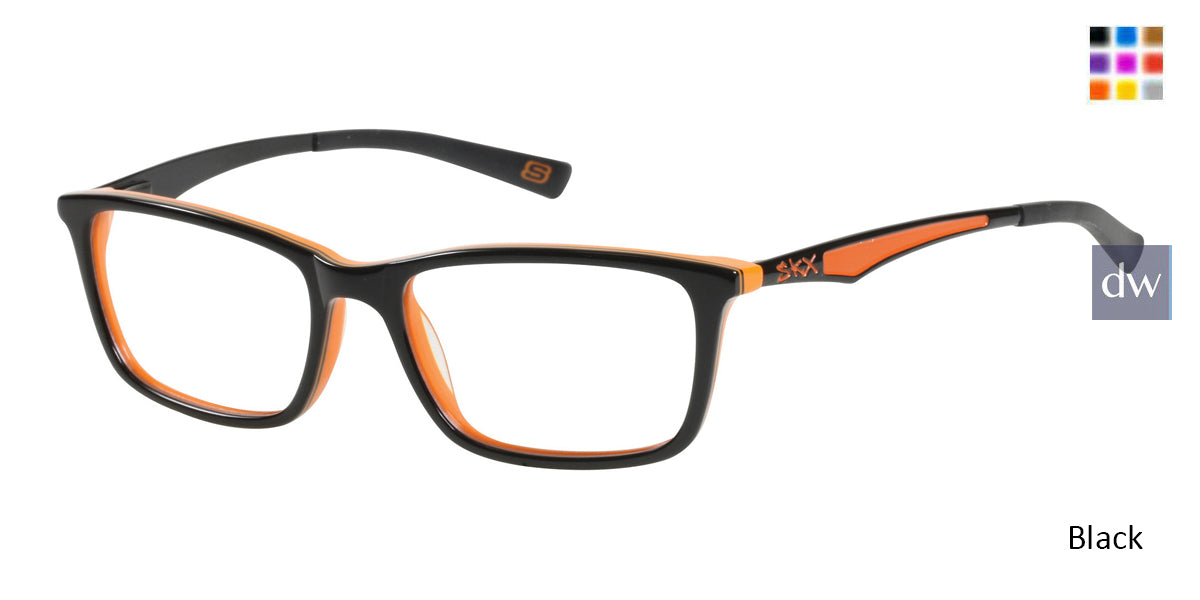 Black Skechers SE1078 Eyeglasses.