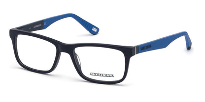 Matte Blue Skechers SE1158 Eyeglasses.