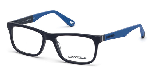 Matte Blue Skechers SE1158 Eyeglasses.