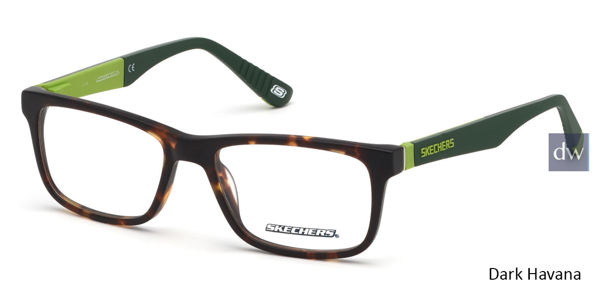Dark Havana Skechers SE1158 Eyeglasses.