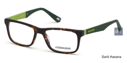 Dark Havana Skechers SE1158 Eyeglasses.