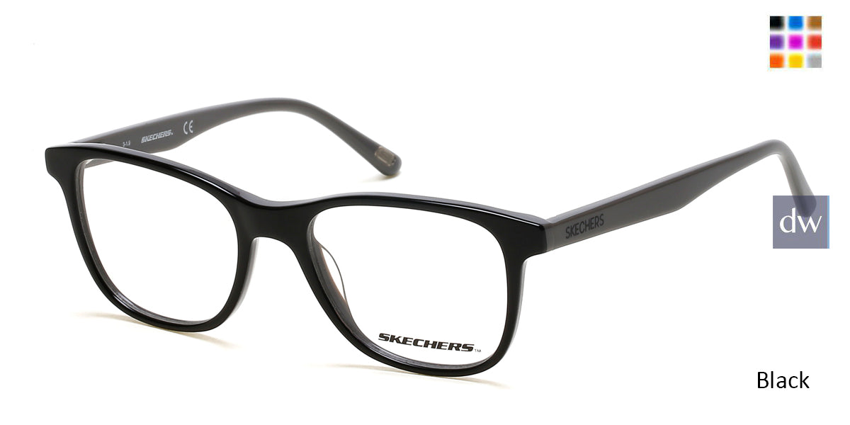 Black Skechers SE1162 Eyeglasses.