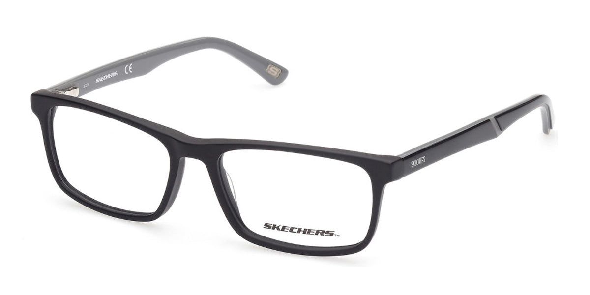 Matte Black Skechers SE1169 Eyeglasses