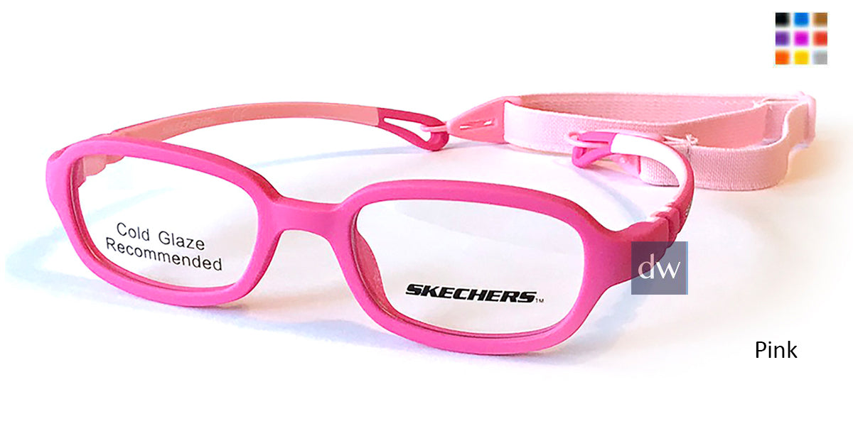 Pink Skechers SE1170 Eyeglasses