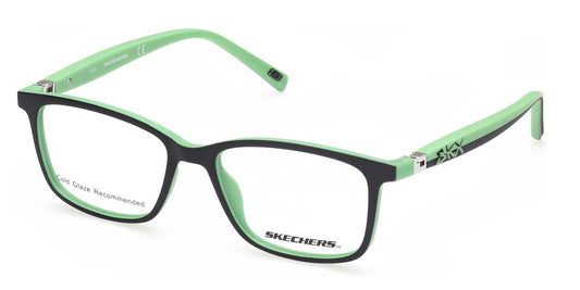 Matte Black Skechers SE1173 Eyeglasses - Teenager