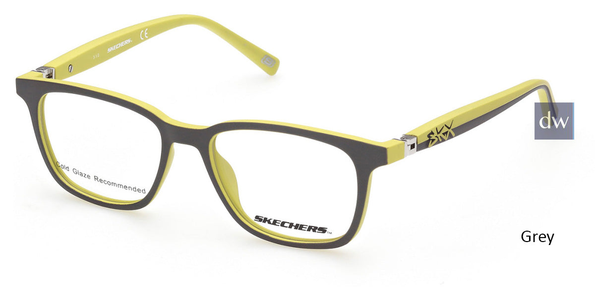Grey Skechers SE1174 Eyeglasses - Teenager