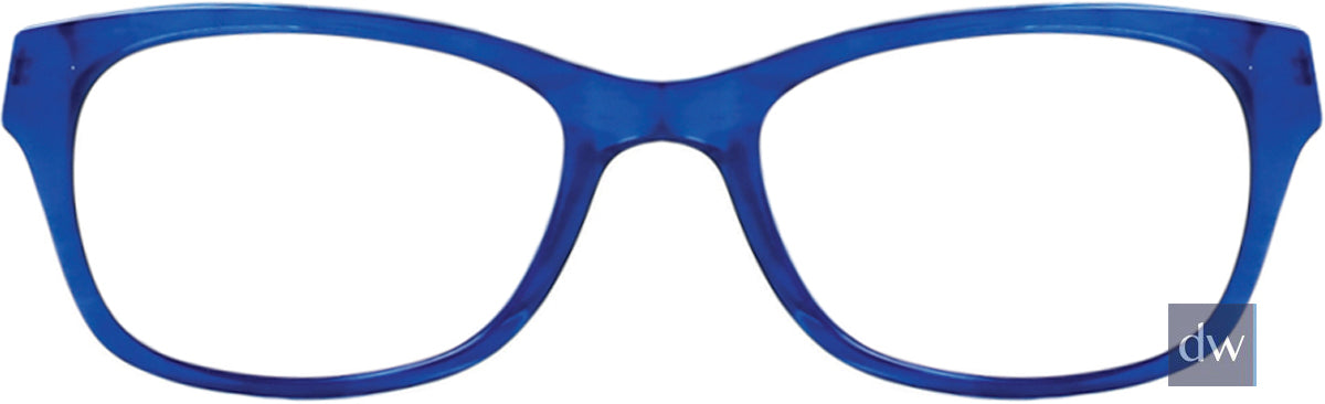 Shiny Blue Skechers SE1601 Eyeglasses.