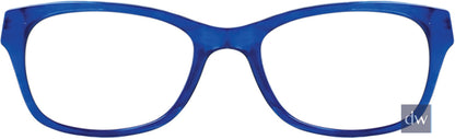 Shiny Blue Skechers SE1601 Eyeglasses.
