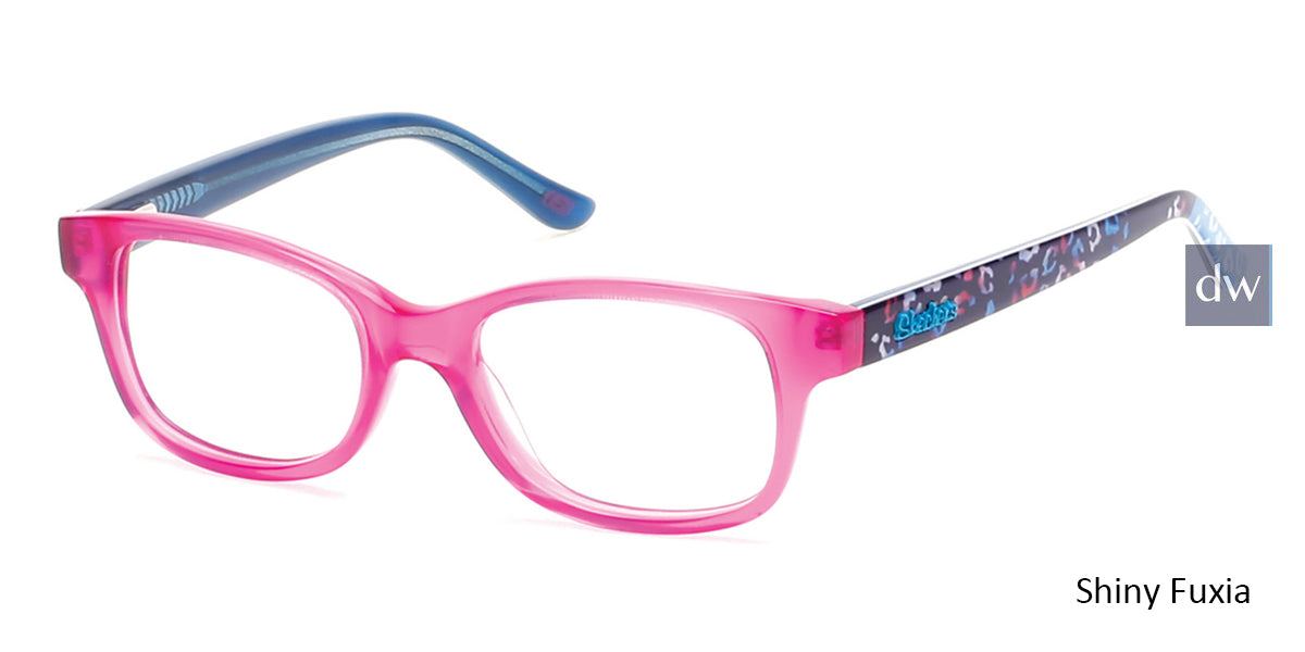 Shiny Fuxia Skechers SE1604 Eyeglasses.
