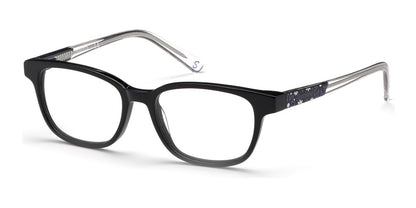 Shiny Black Skechers SE1639 Eyeglasses.