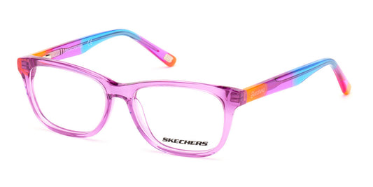 Lilac Skechers SE1643 Eyeglasses.